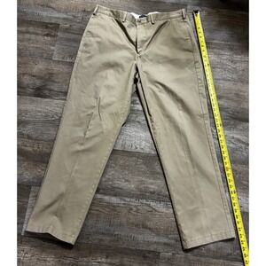 Lands' End, Traditional Fit, Casual Khaki Tapered Leg Pants, size 40x32